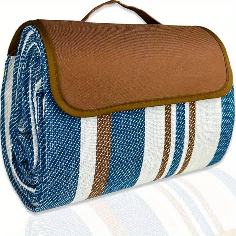 Outdoor Camping Rugs - จำเป็นสำหรับการเดินทางกลางแจ้ง! พรมรถยนต์กันฝุ่นแบบพกพา, เสื่อปิคนิคกันน้ำสองชั้น, เสื่อเต็นท์ตั้งแคมป์แบบพับได้
