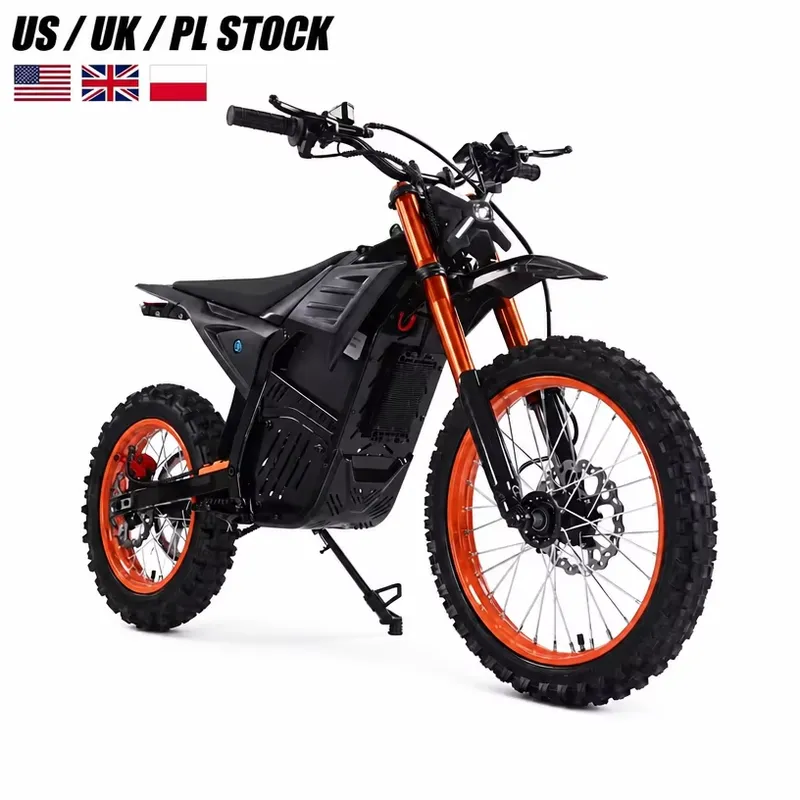 Outdoor Camping Usa - STROVAN มอเตอร์ไซค์ไฟฟ้าสำหรับแคมป์ปิ้ง 2000W มอเตอร์ไซค์ไฟฟ้าออฟโรด สำหรับการผจญภัยกลางแจ้ง มีสินค้าในคลังสินค้าในสหรัฐอเมริกา