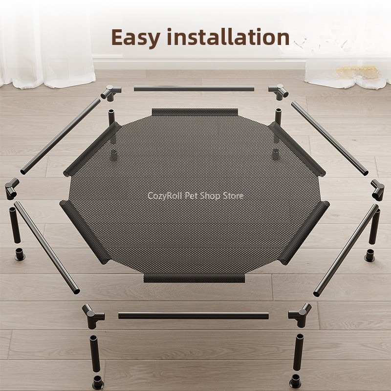 เตียงสุนัขแบบยกสูง 1-2 ชั้น เต - Outdoor Camping Dog Bed บทวิจารณ์และราคา