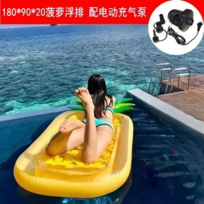 ที่นอนเป่าลมรูปแตงโม แพยางลอยน - Bed Outdoor Camping บทวิจารณ์และราคา