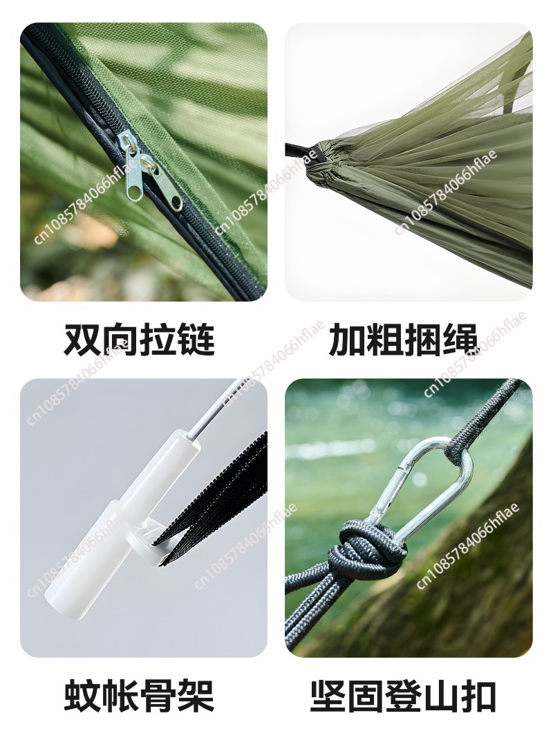 เปลญวนกลางแจ้งสำหรับผู้ใหญ่ป้อ - Bed Outdoor Camping บทวิจารณ์และราคา