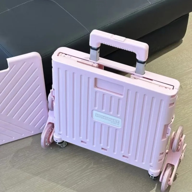 รถเข็นช็อปปิ้งพับได้สะดวกสบายส - Outdoor Camping Trolley บทวิจารณ์และราคา