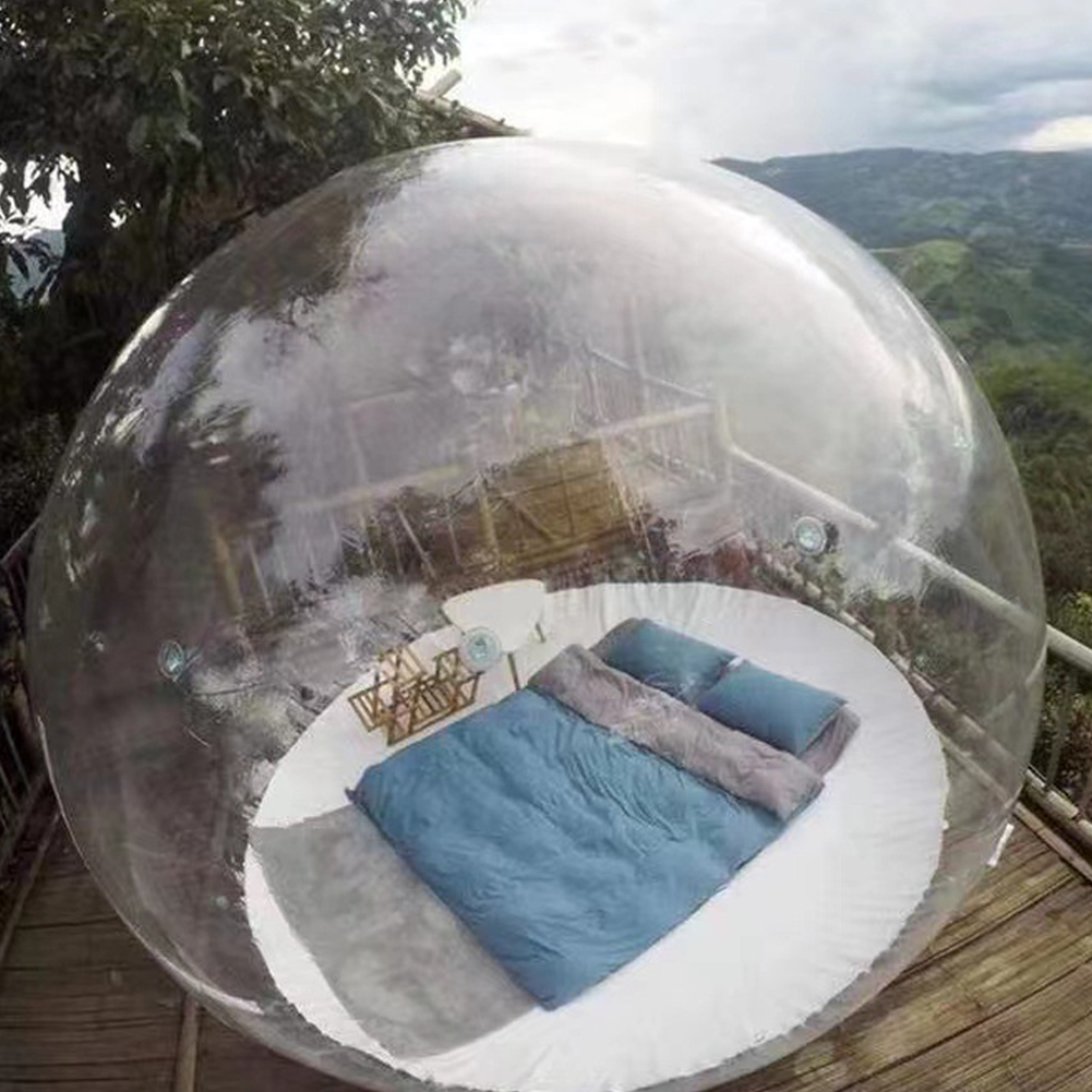 เต็นท์โดมเป่าลมแบบใส กันน้ำ ใช - Outdoor Camping Exhibition บทวิจารณ์และราคา
