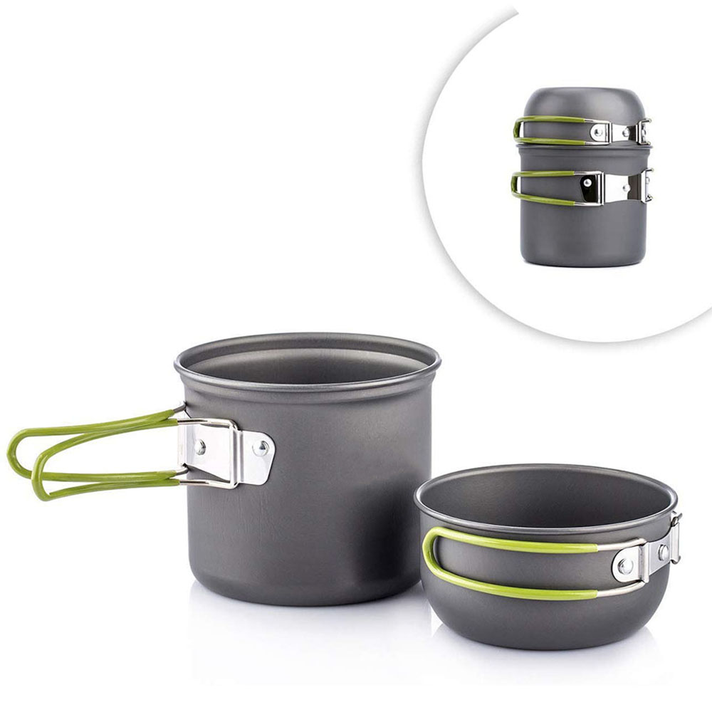Ultralight Camping Pots ชุดเคร - Outdoor Camping Dining Set บทวิจารณ์และราคา