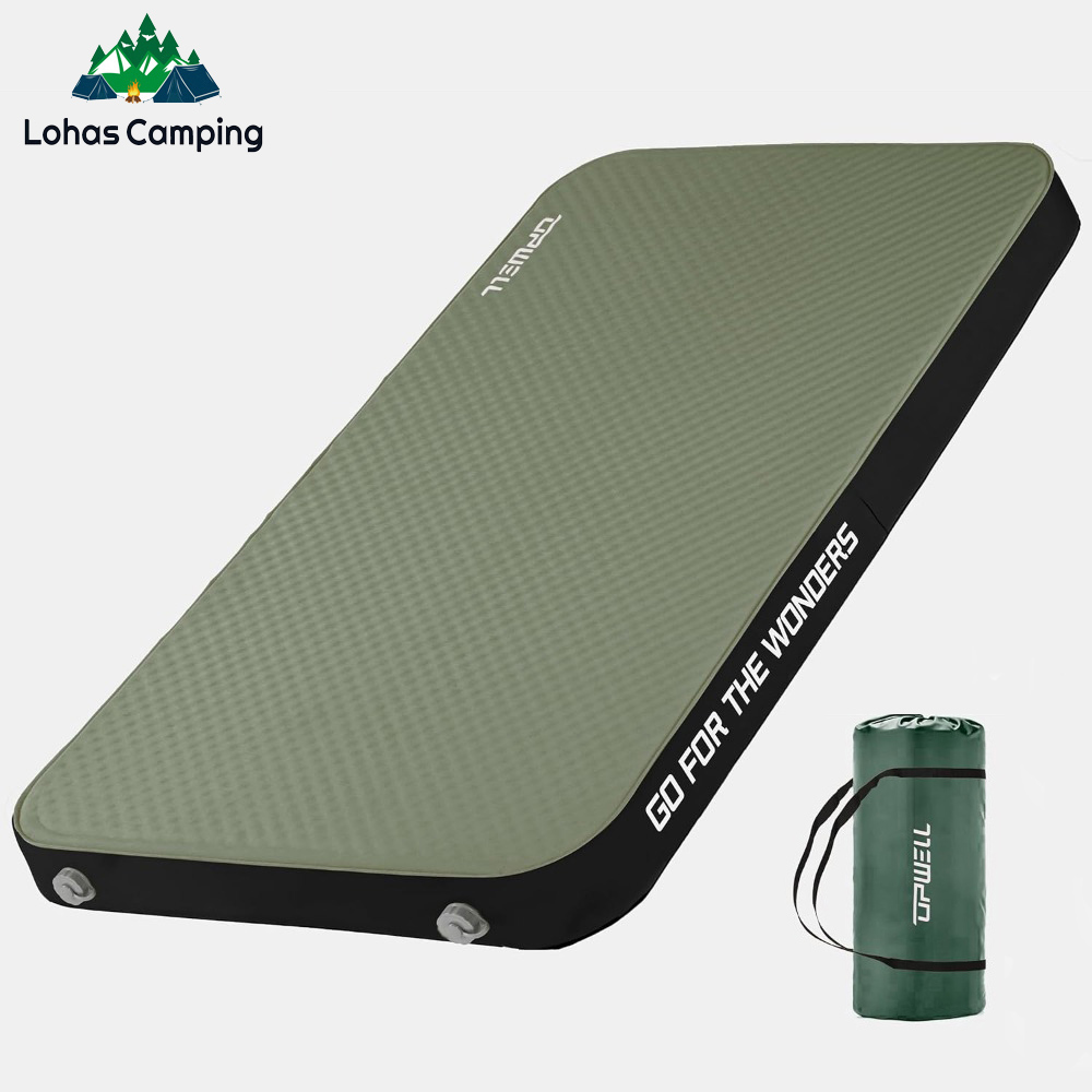 ที่นอนลมสำหรับตั้งแคมป์แบบพองล - Outdoor Camping Rugs บทวิจารณ์และราคา