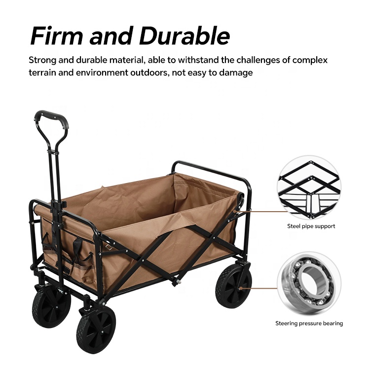 รถเข็นตกปลา HOMFUL แบบพับได้ ร - Outdoor Camping Trolley บทวิจารณ์และราคา