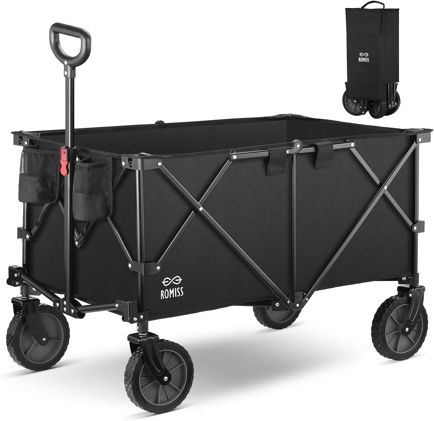 รถเข็นพับได้ ODM พร้อมโต๊ะปรับ - Outdoor Camping Trolley บทวิจารณ์และราคา