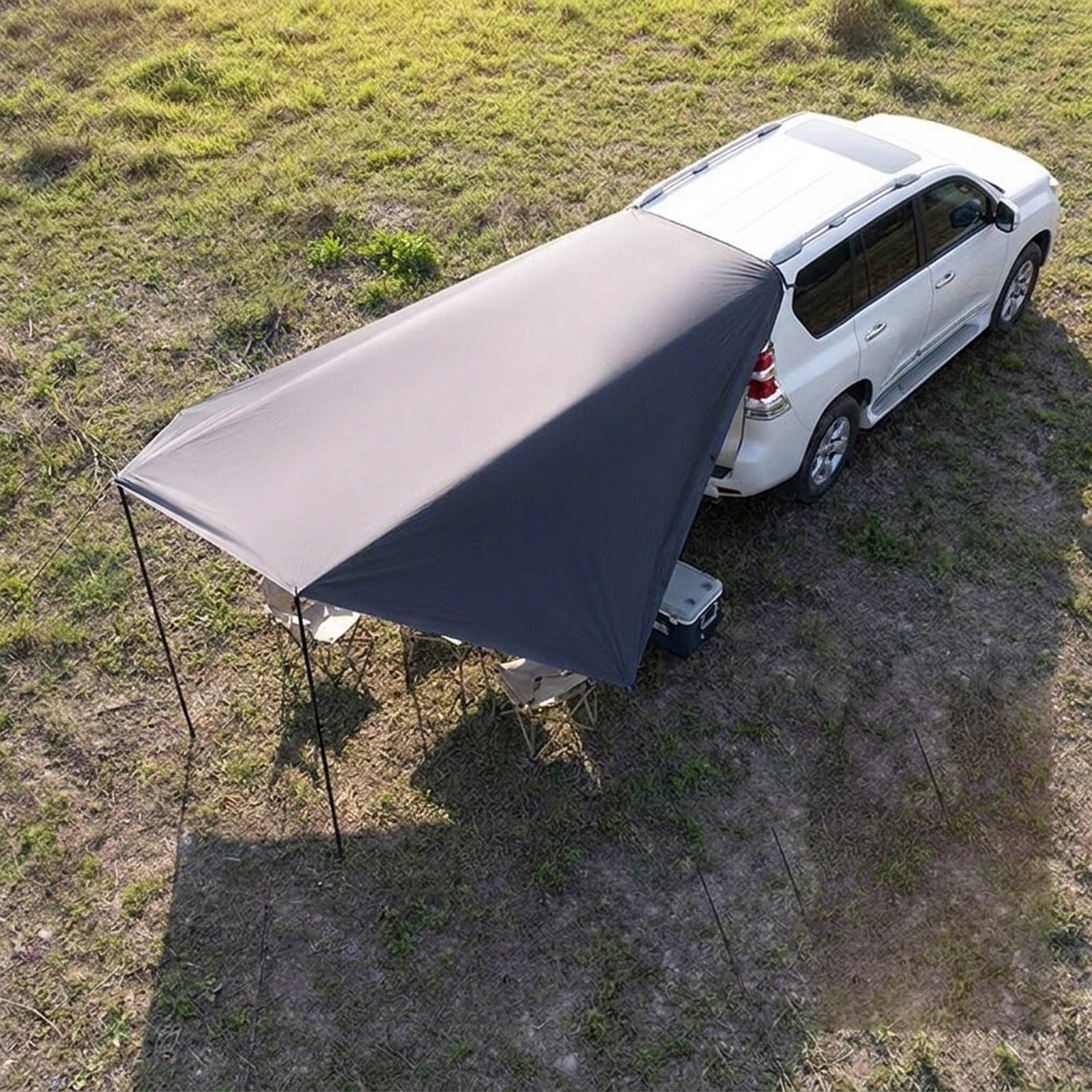 เต็นท์กันสาดสำหรับรถยนต์ ป้องก - Outdoor Camping Van Tent บทวิจารณ์และราคา