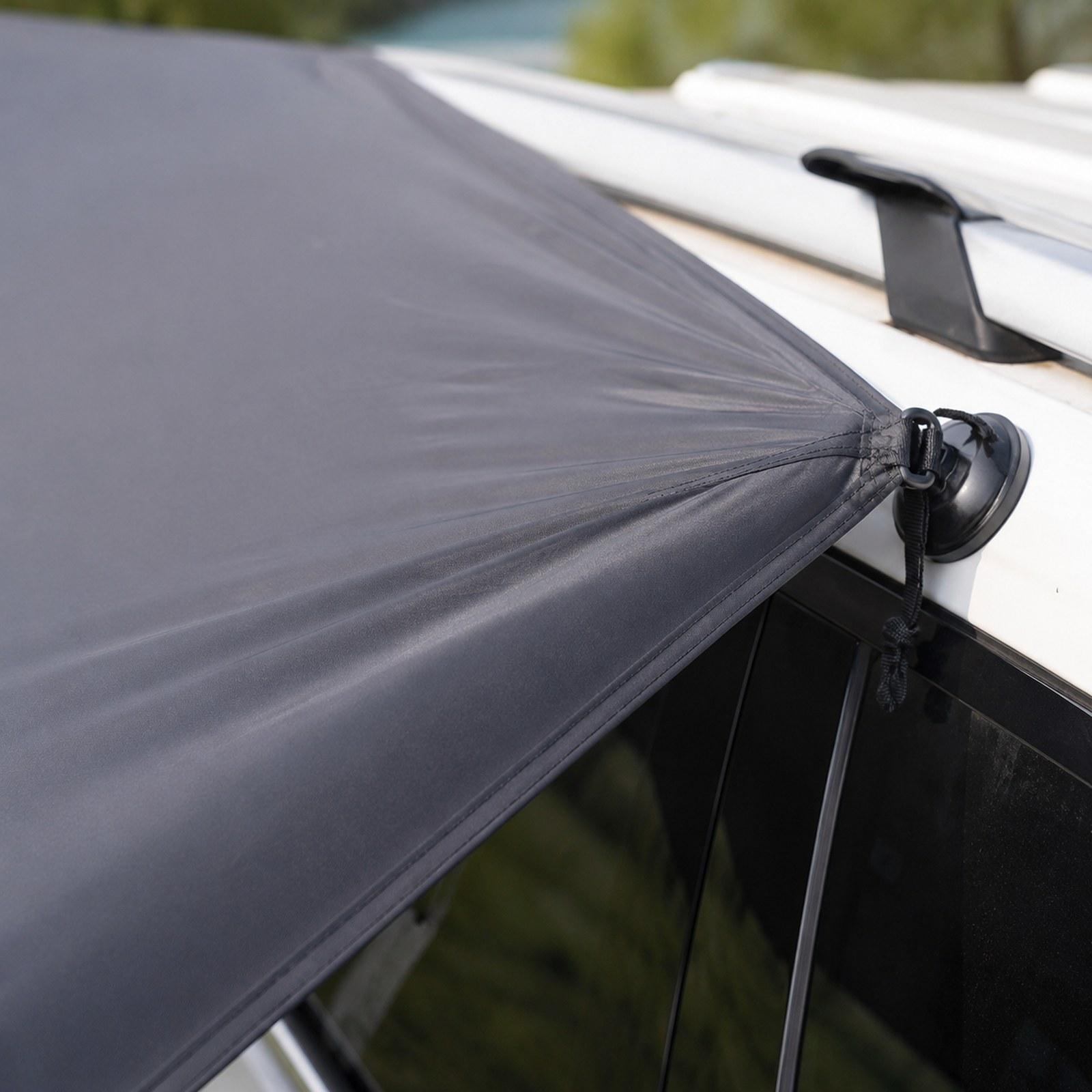 เต็นท์กันสาดสำหรับรถยนต์ ป้องก - Outdoor Camping Van Tent บทวิจารณ์และราคา