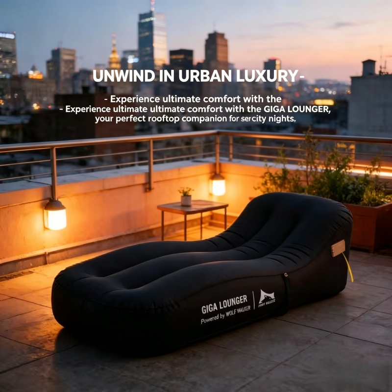 เก้าอี้เป่าลมอัตโนมัติ TPU, โซ - Bed Outdoor Camping บทวิจารณ์และราคา