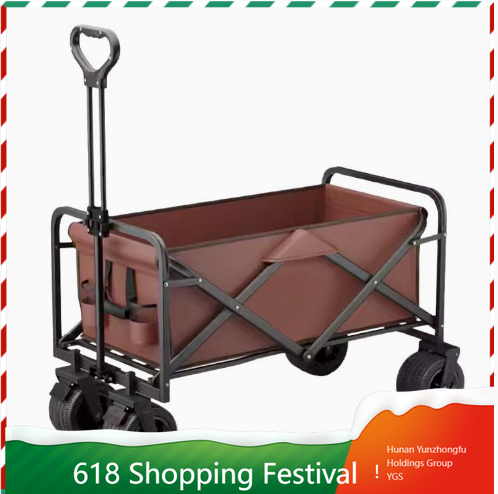 รถเข็นพับได้น้ำหนักเบาสำหรับตั - Outdoor Camping Trolley บทวิจารณ์และราคา