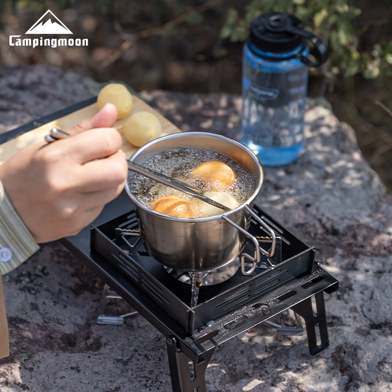 CAMPINGMOON ชุดชามแคมป์ปิ้งสแต - Outdoor Camping Dining Set บทวิจารณ์และราคา