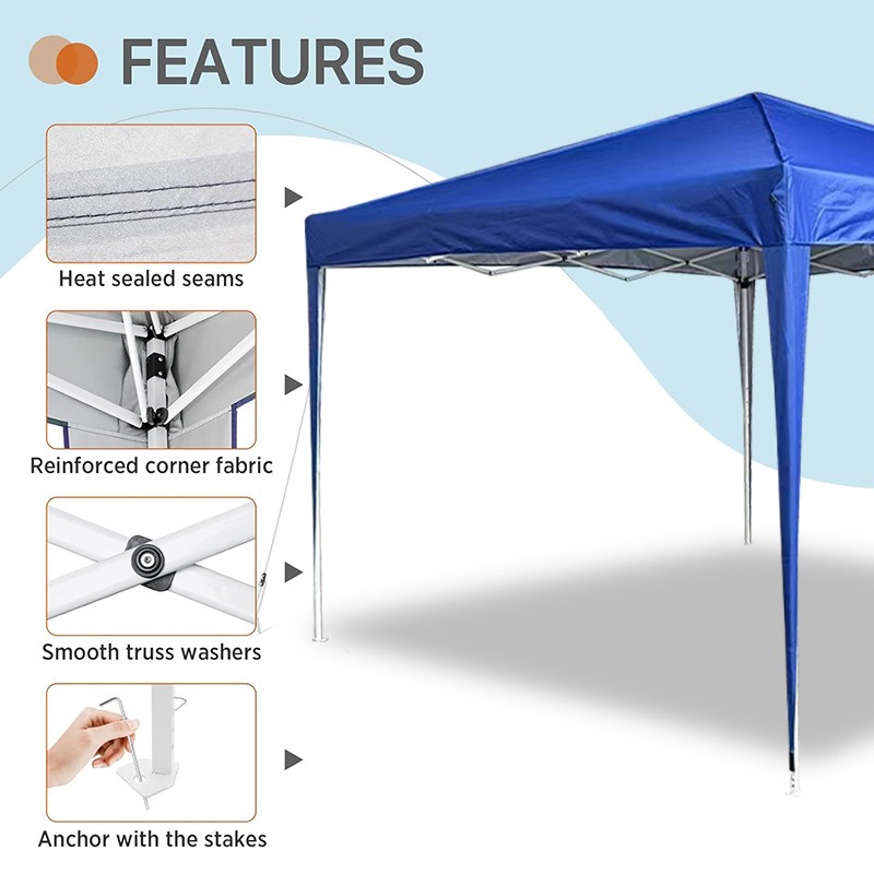 เต็นท์กันสาดแบบพับได้ ขนาด 3x3 - Outdoor Camping Exhibition บทวิจารณ์และราคา